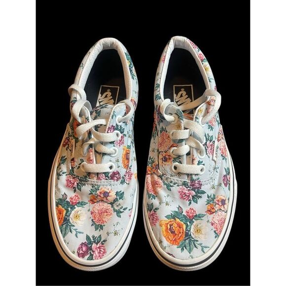 VANS Multicolor Era 'Garden Floral Print Sneaker Shoes Size Mens 5.5 Womens 7 - Picture 1 of 11